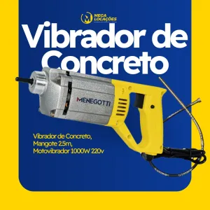 Locação de Vibrador de Concreto em Cuiabá MT — Mega Locações